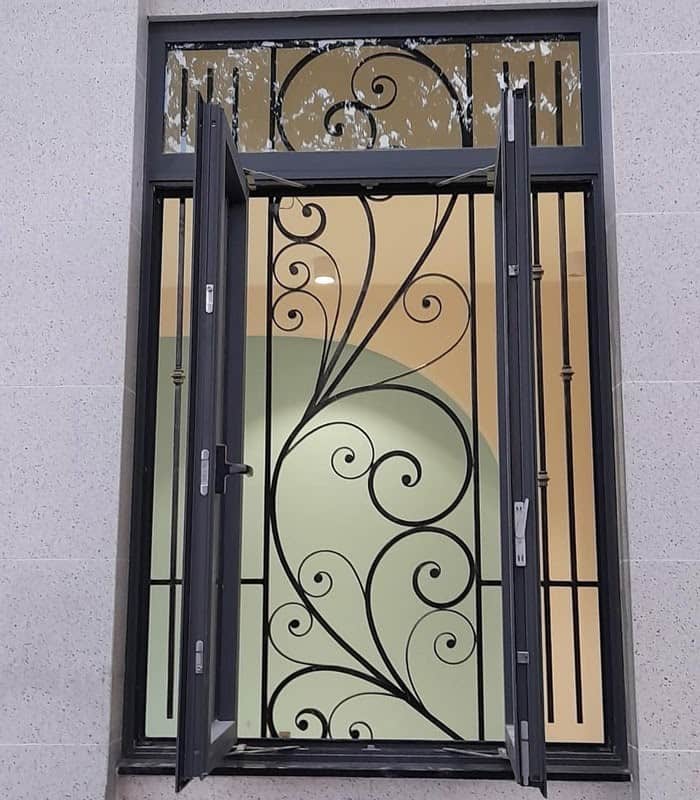 Gợi ý mẫu song sắt cửa sổ đơn giản mà vô cùng đẹp